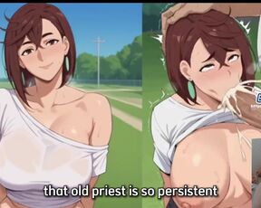 Dan Da Dan Momo Ayase vs Priest Cock | Hentai React!